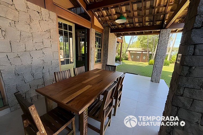 Casa de pedra - Temporada Ubatuba