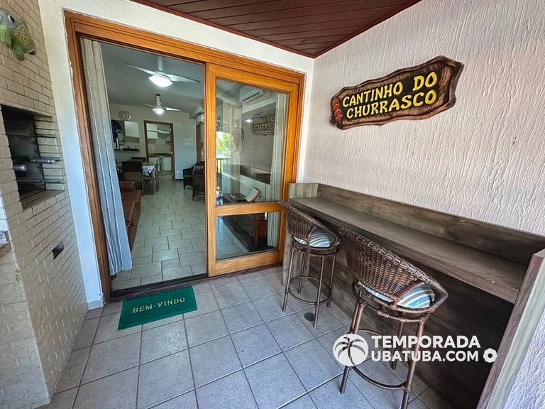 306ND– Requinte e lazer frente mar & Bali Resort