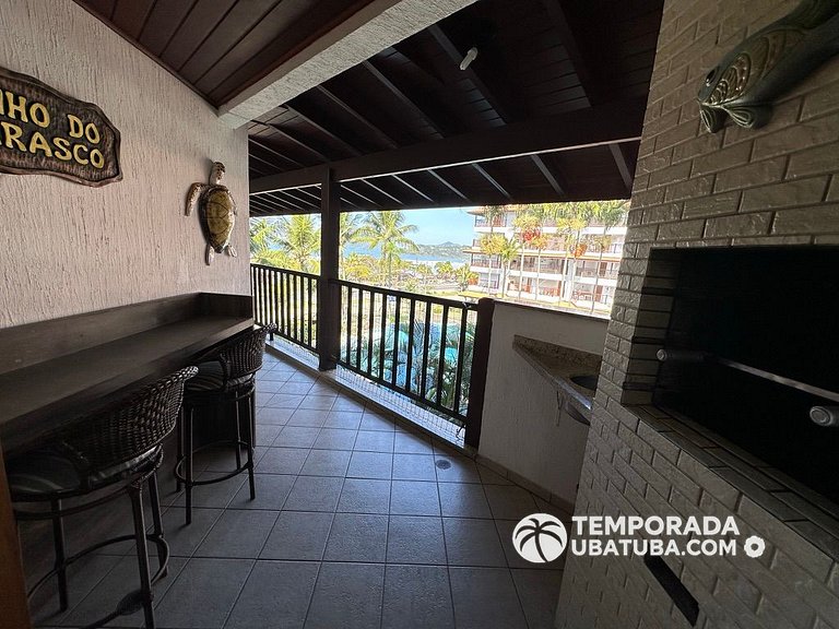 306N - 2 dorm condominio luxo fte mar - Grand Bali