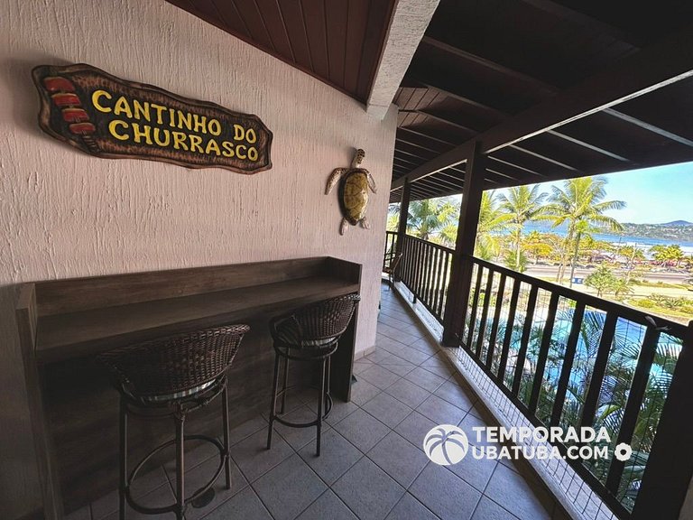 306N - 2 dorm condominio luxo fte mar - Grand Bali