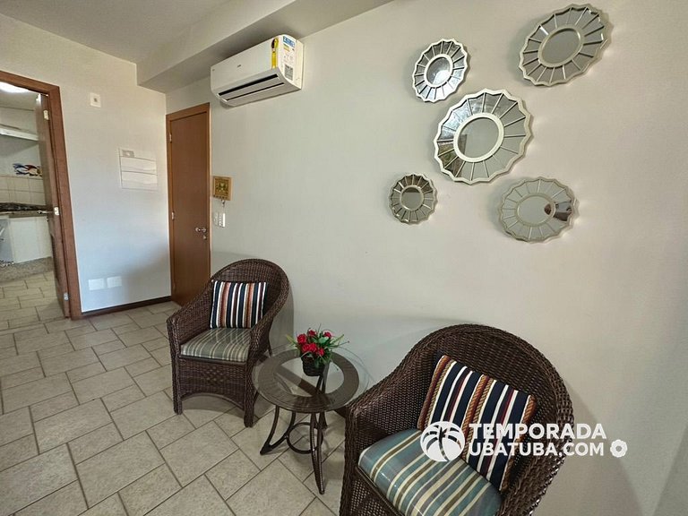 306ND– Requinte e lazer frente mar & Bali Resort