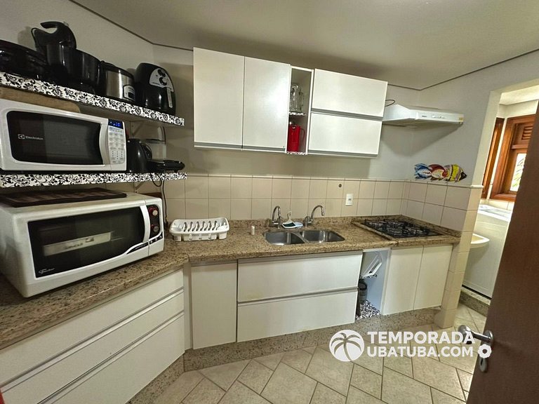 306ND– Requinte e lazer frente mar & Bali Resort