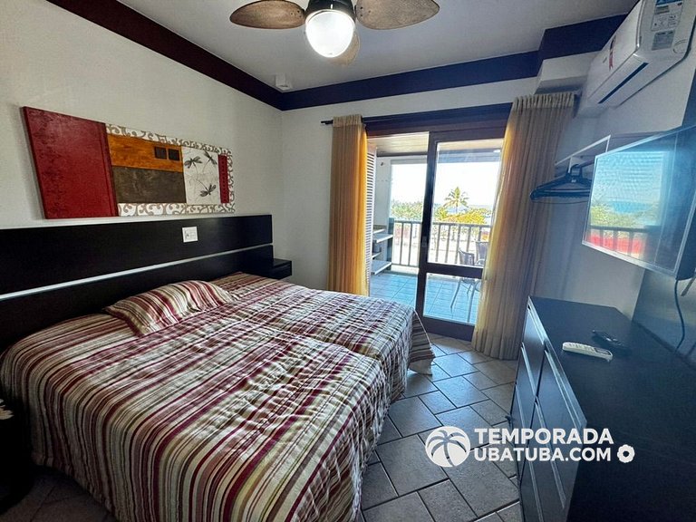 202J - Ap 3 dorm vista frontal p mar - Bali Resort