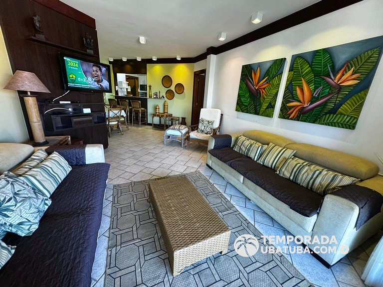 202J - Ap 3 dorm vista frontal p mar - Bali Resort