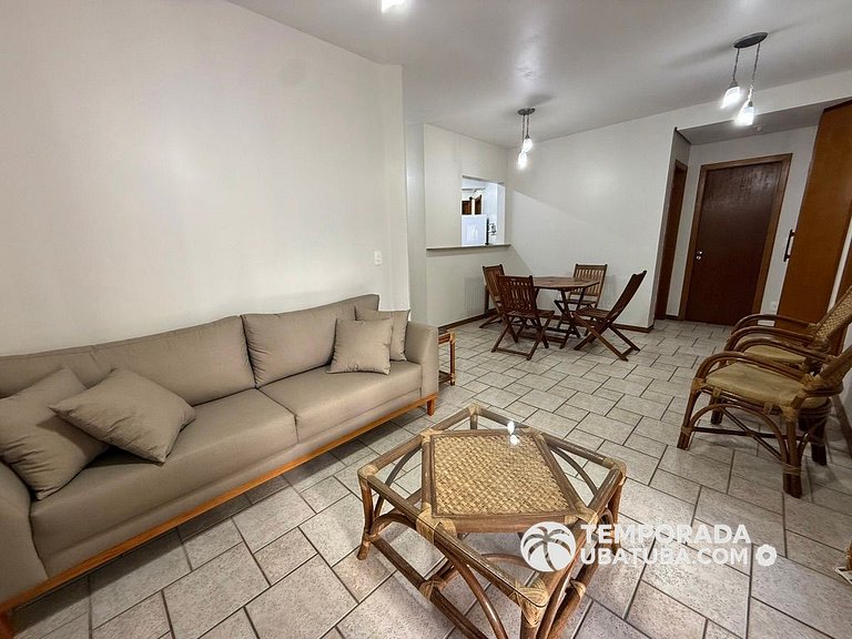 210J – Frente mar na Praia Grande & Bali Resort