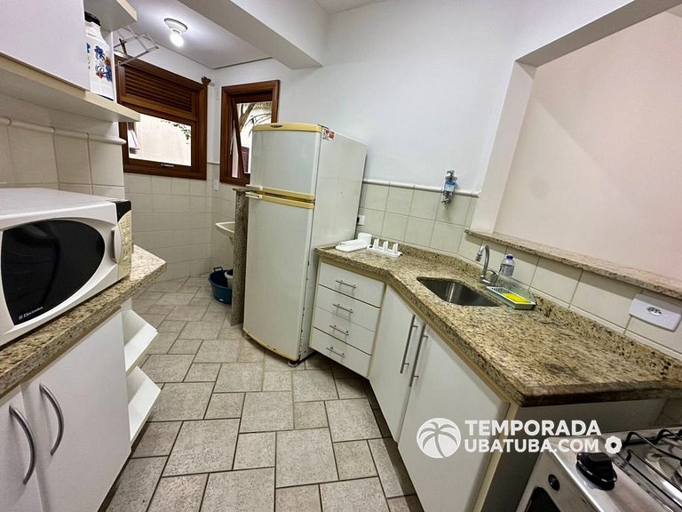 210J – Frente mar na Praia Grande & Bali Resort