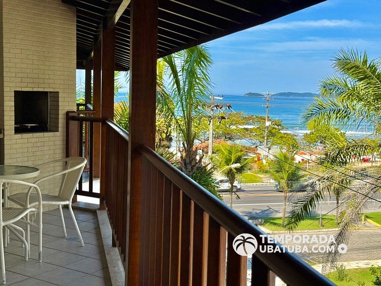 304J – Apto 2 dormitorios frente para o mar. Grand Bali Reso