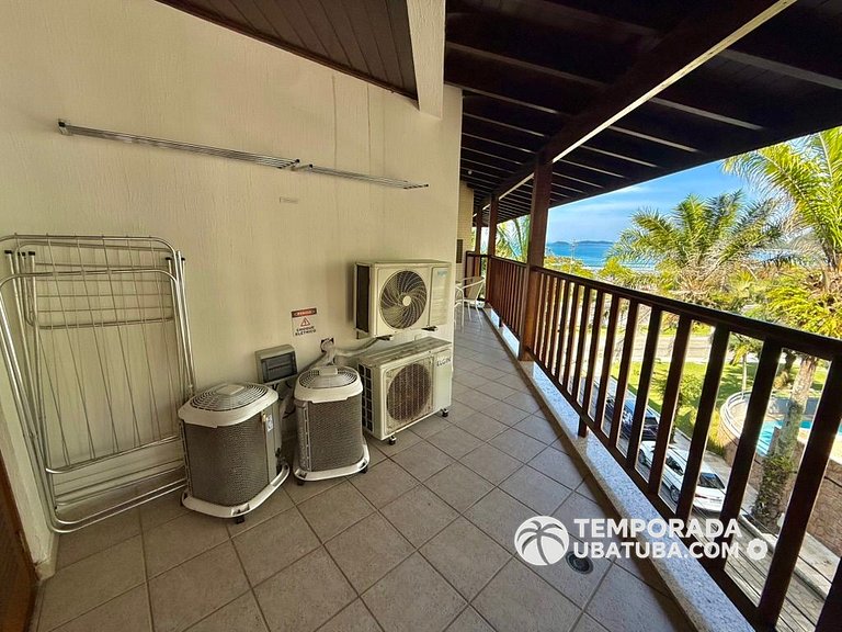 304J – 2 dorms ate 6 pessoas fte mar & Bali Resort