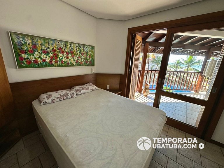 307J – Frente mar 2 dorms e 2 vagas & Bali Resort