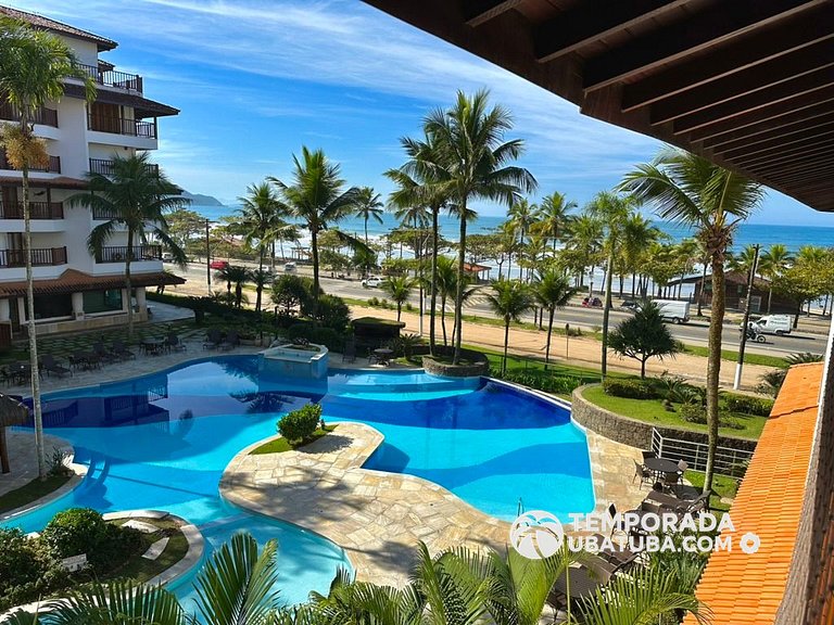 307J – Apto 2 dormitorios frente mar. Grand Bali Resort – Pr
