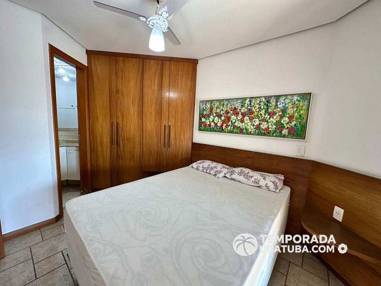 307J – Frente mar 2 dorms e 2 vagas & Bali Resort