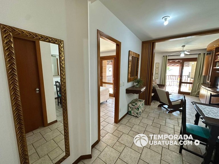 307J – Frente mar 2 dorms e 2 vagas & Bali Resort