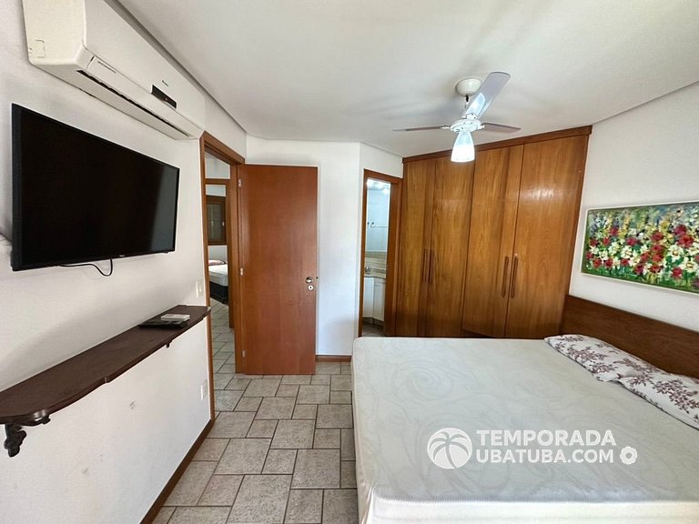 307J – Frente mar 2 dorms e 2 vagas & Bali Resort