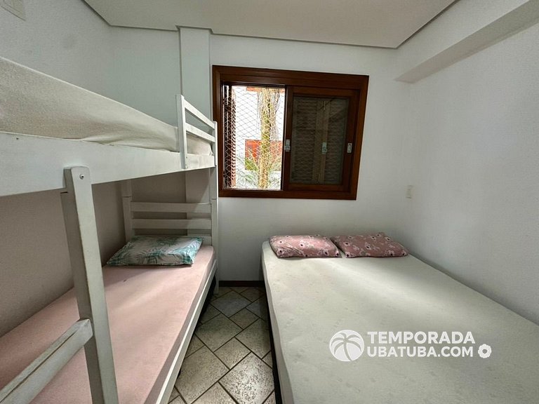 307J – Frente mar 2 dorms e 2 vagas & Bali Resort