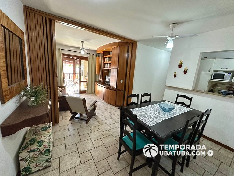 307J – Frente mar 2 dorms e 2 vagas & Bali Resort