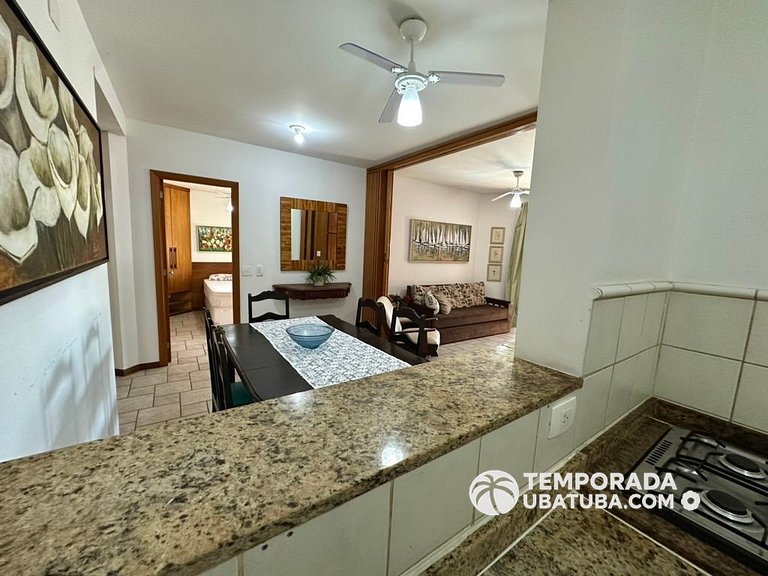 307J – Apto 2 dormitorios frente mar. Grand Bali Resort – Pr