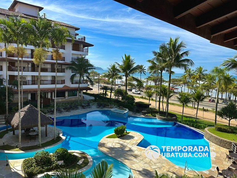 307J – Apto 2 dormitorios frente mar. Grand Bali Resort – Pr