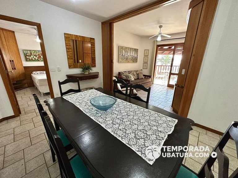 307J – Apto 2 dormitorios frente mar. Grand Bali Resort – Pr