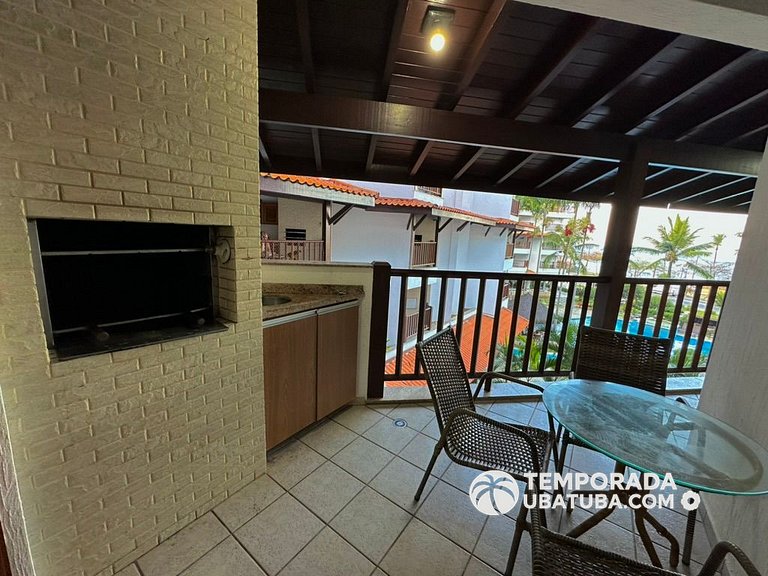 309J – Apto 2 dormitorios frente mar. Grand Bali Resort – Pr