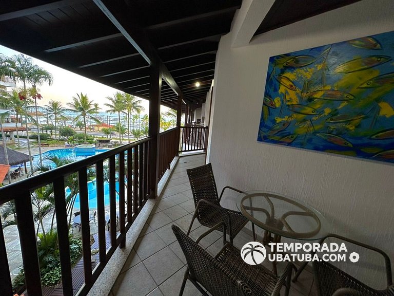 309J – Apto 2 dormitorios frente mar. Grand Bali Resort – Pr