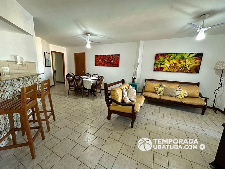 310ND – Frente mar 3 dorm e 2 vagas & Bali Resort