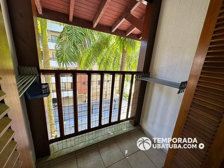 310ND – Frente mar 3 dorm e 2 vagas & Bali Resort