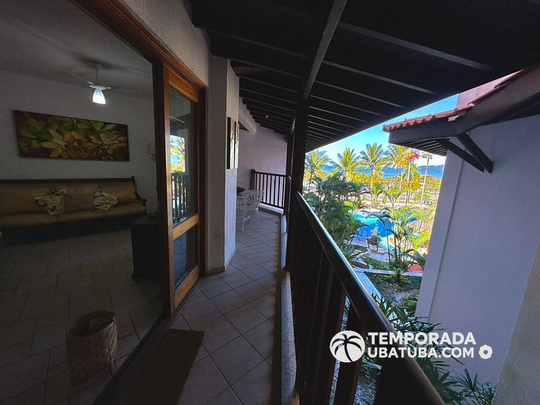 310ND – Frente mar 3 dorm e 2 vagas & Bali Resort