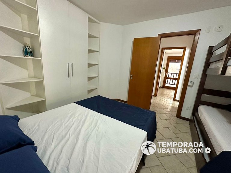 310ND – Frente mar 3 dorm e 2 vagas & Bali Resort