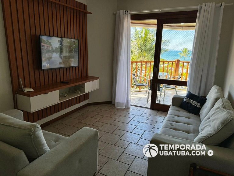 403J - 2 dorm fte mar Grand Bali - Praia Grande
