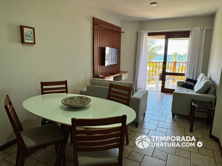 403J – Apto 2 dormitorios frente mar. Grand Bali Resort – Pr