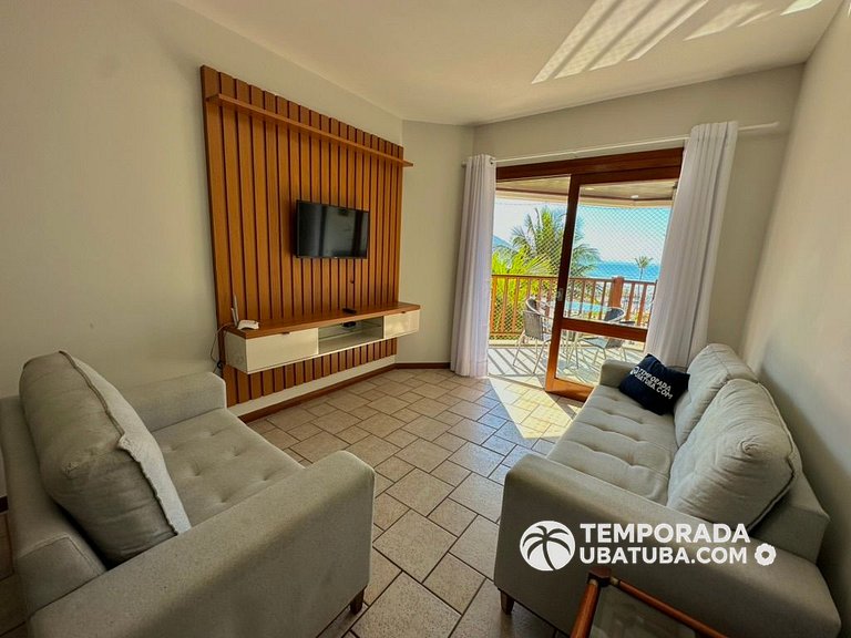 403J – Apto 2 dormitorios frente mar. Grand Bali Resort – Pr