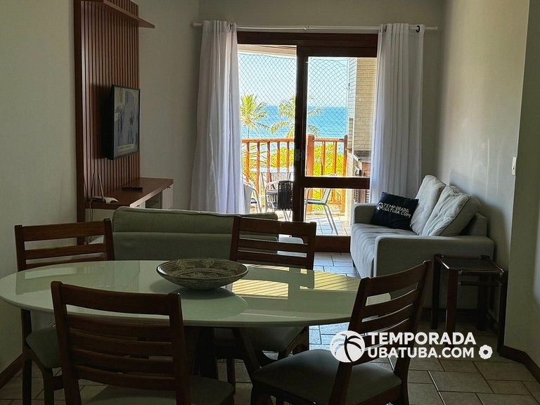 403J – Apto 2 dormitorios frente mar. Grand Bali Resort – Pr