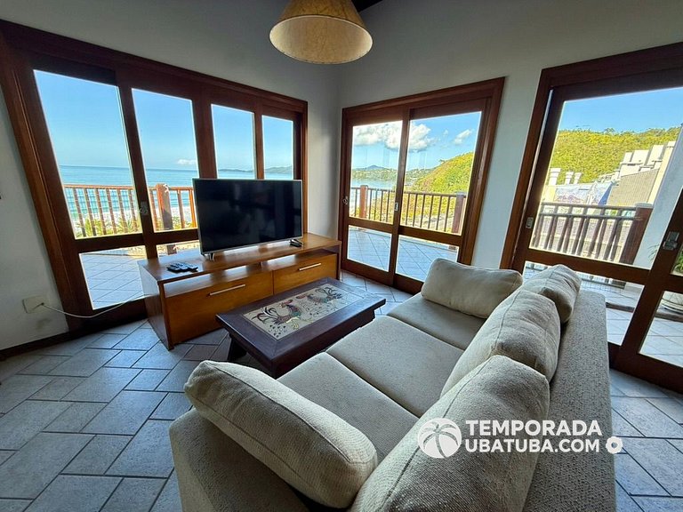 502J - Cobertura duplex frente mar c/ VISTA PANORAMICA - Gra