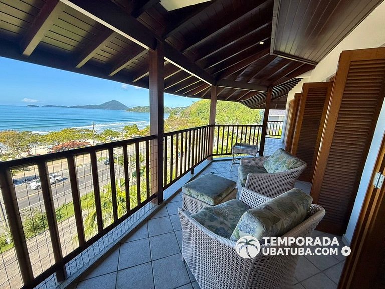 502J - Cobertura fte mar 12 pessoas & Bali Resort