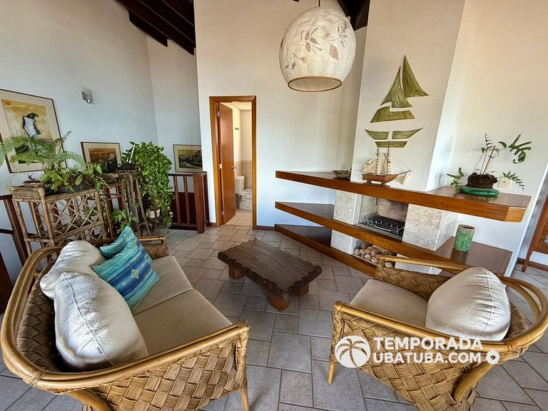 502J - Cobertura fte mar 12 pessoas & Bali Resort