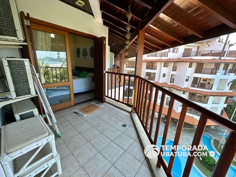 503J - Cob Duplex fte mar 10 pessoas & Bali Resort