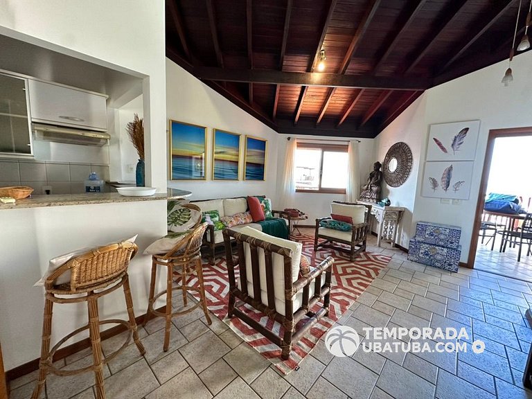 503J - Cob Duplex fte mar 10 pessoas & Bali Resort