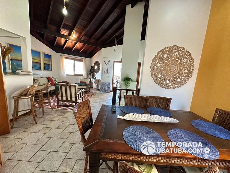 503J - Cob Duplex fte mar 10 pessoas & Bali Resort