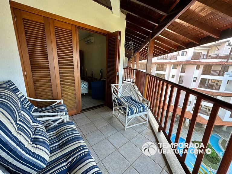 503J - Cob Duplex fte mar 10 pessoas & Bali Resort