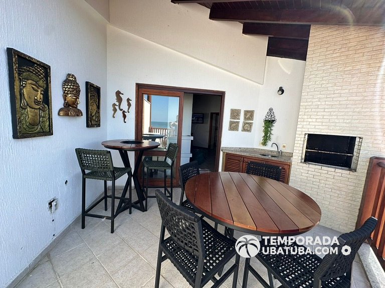 503J - Cob Duplex fte mar 10 pessoas & Bali Resort