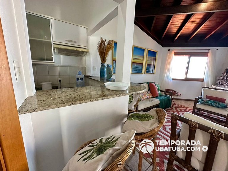 503J - Cob Duplex fte mar 10 pessoas & Bali Resort