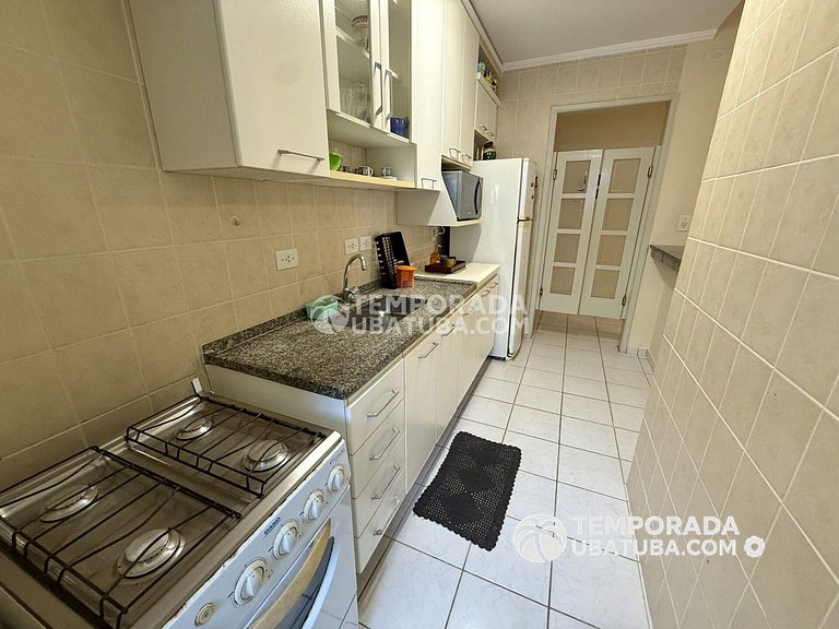 22A - Apto ha 50m do mar com piscina semi olimpica