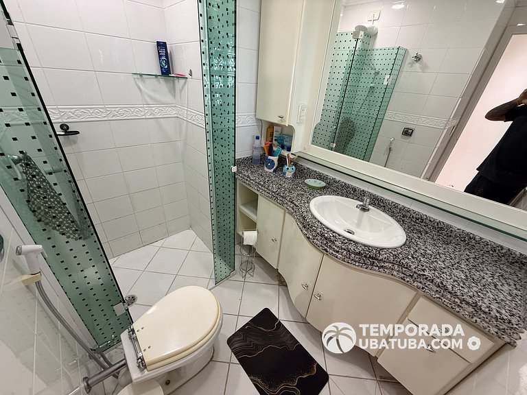 405DM – Cobertura duplex de frente para o mar c/ vista panor