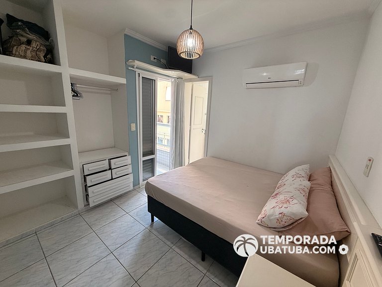 405DM – Cobertura duplex de frente para o mar c/ vista panor