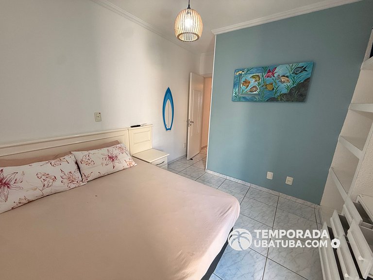 405DM – Cobertura duplex de frente para o mar c/ vista panor
