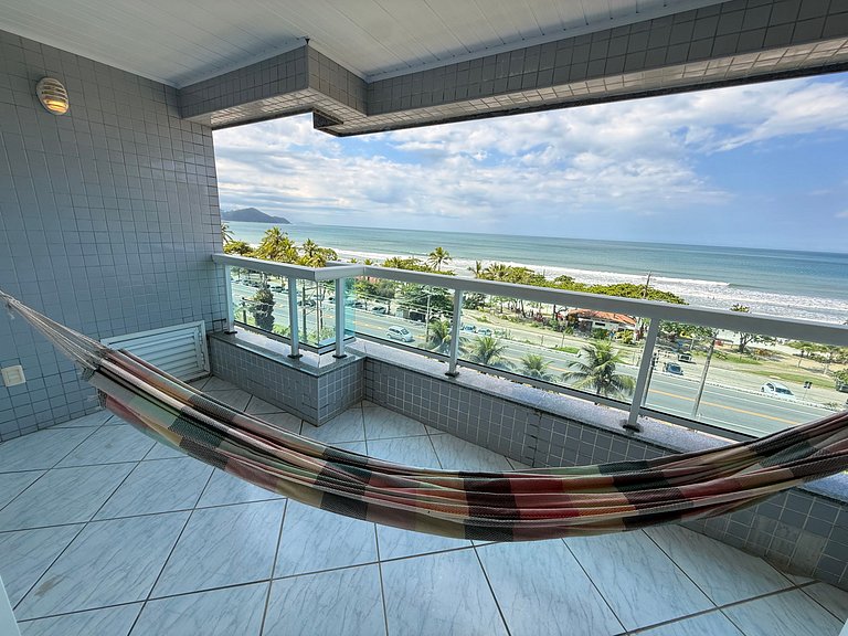 405DM – Cobertura duplex de frente para o mar c/ vista panor