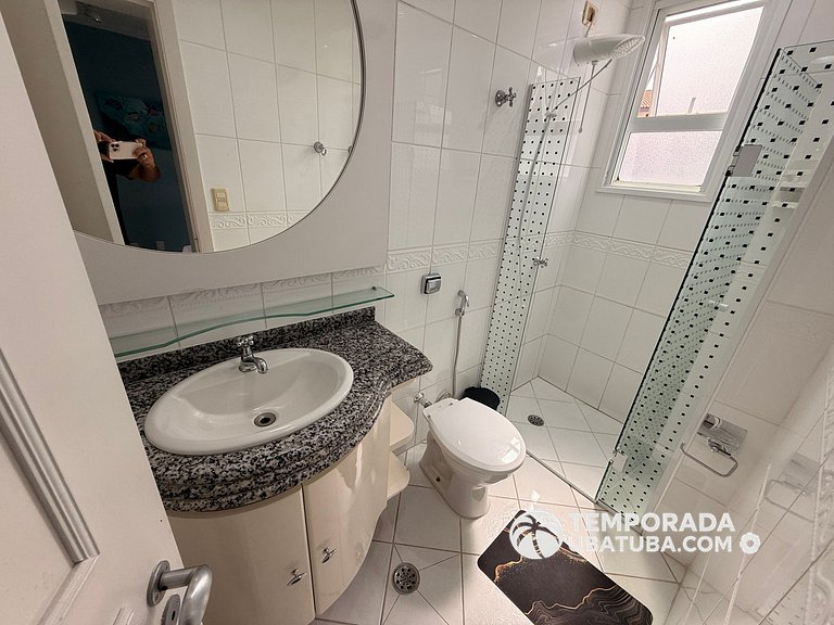 405DM – Cobertura duplex de frente para o mar c/ vista panor