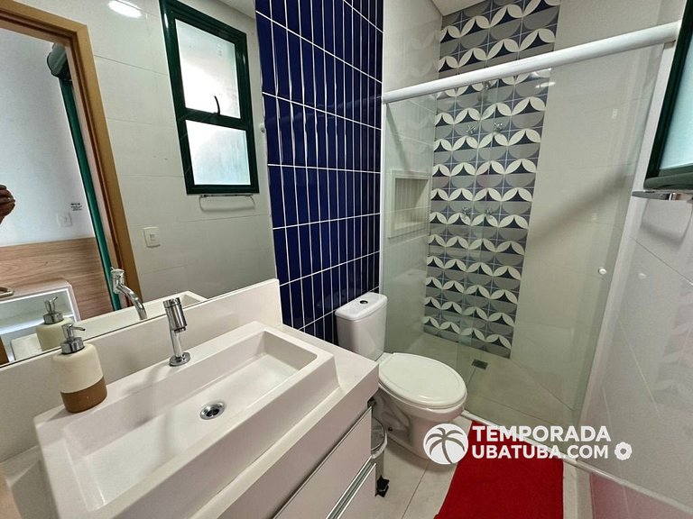 DNA111 - Apto 2 suites frente mar – Reserva DNA, Ubatuba - P