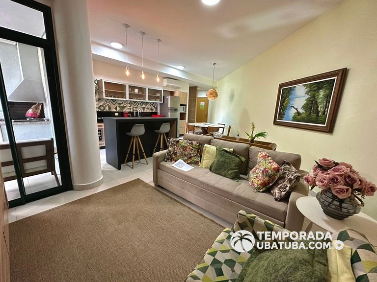 DNA111 - Apto 2 suites frente mar – Reserva DNA, Ubatuba - P