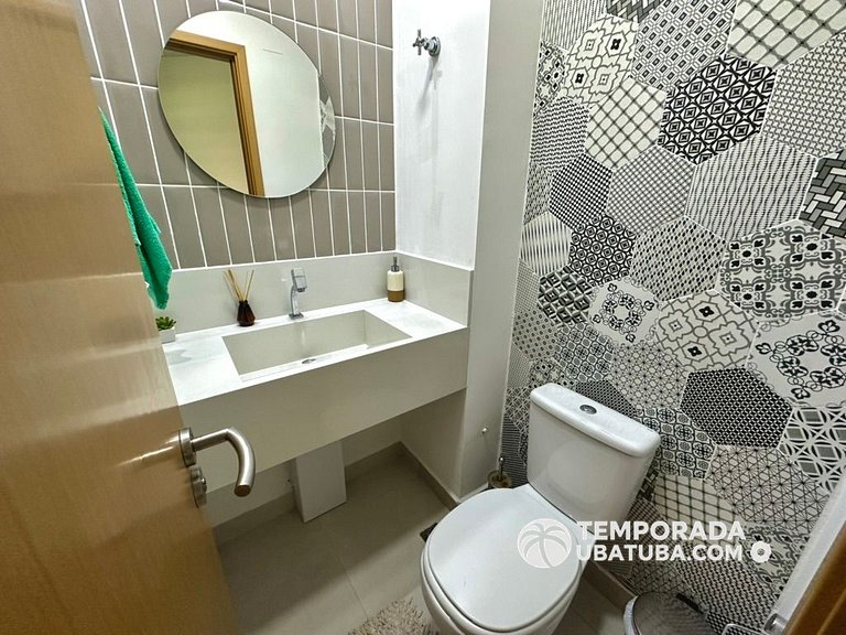 DNA111 - Apto 2 suites frente mar – Reserva DNA, Ubatuba - P